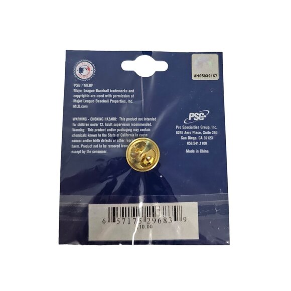 Yankee Stadium 2009 Inaugural Season Opening Day Pin, NY Cleveland Indians, L91 - Picture 4 of 6